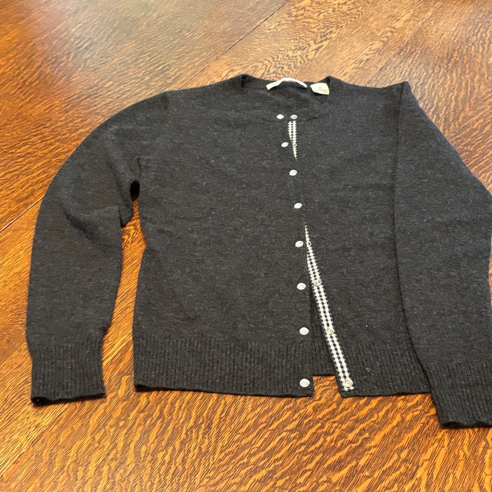 Women's Black Cardigan Sweater